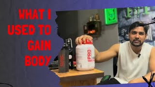 WHAT I USED TO GAIN BODY MASS MUSCLE  ​⁠gnc  Suraj Singh [upl. by Charlena]