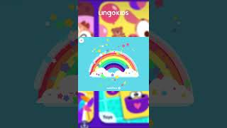 Tracing games RAINBOW 🌈⛅️ By Lingokids gamesforkids shortsforkids forkids [upl. by Auqemahs]