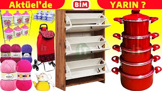 BİM AKTÜEL 📌  👉 Ayakkabı Dolabı 🌸 Örgü İpleri 🛒 Tencere 💥 Tava 🌸 Baharatlık SINIRLI SAYIDA❗ [upl. by Edasalof638]