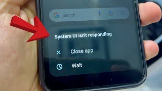 System UI isnt responding  Stop in settings [upl. by Ayr]