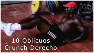 10 EJERCICIOS ABDOMINALES EN 10 REPETICIONES [upl. by Sudderth]