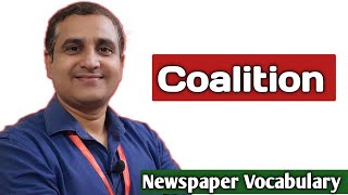 Coalition Meaning in Hindi  Coalition Government  Vocabulary  English NobleEnglishClasses [upl. by Araes787]