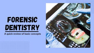 Forensic Dentistry  Forensic Odontology [upl. by Meta]