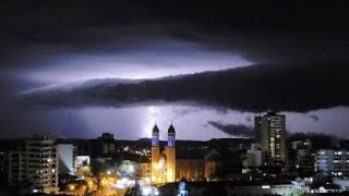 NOITE DE FORTES TROVOADAS E GRANIZO EM PELOTASRS 23062024 [upl. by Llertnac]