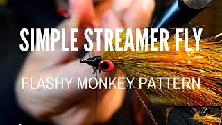 Fly Tying  A Quick Easy and Effective Streamer Pattern [upl. by Ahsyia]