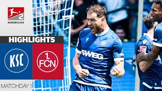 Karlsruher SC  1 FC Nürnberg  32  HIGHLIGHTS  2 Bundesliga 20242025 [upl. by Nyledaj]