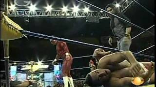 AAA  El Mesías La Parka Latin Lover vs Konnan Electroshock Zorro 20081219 [upl. by Ybot]