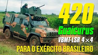 Exército Brasileiro adquire 420 veículos blindados Guaicurus da IVECO [upl. by Bred943]