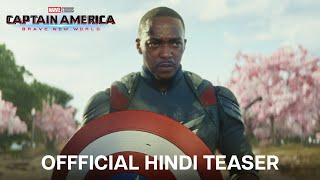 Captain America Brave New World  Official Hindi Teaser  In Cinemas February 14 2025 [upl. by Adia263]