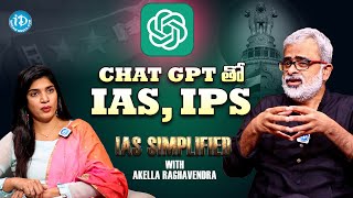 IAS Simplified with Akella Raghavendra with Anchor Deepthi Nallamothu  IAS  IPS  Civil Service [upl. by Euginomod679]