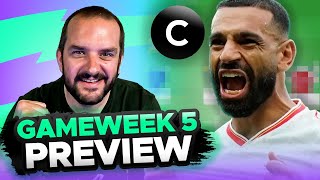 WILDCARD GW5 🤔  FPL GAMEWEEK 5 PREVIEW  Fantasy Premier League Tips 202425 [upl. by Coco321]