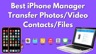 How To Transfer iOS Data  Best iPhone Manager For Mac amp PC [upl. by Conard]