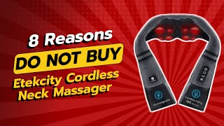 Etekcity Cordless Neck Massager  DONT BUY THIS BEFORE WATCHING 😱 [upl. by Hege246]