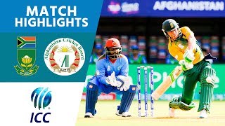 South Africa Hit 209  Afghanistan vs South Africa  ICC Mens WT20 2016  Highlights [upl. by Niveek255]