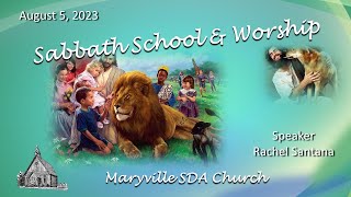 Sabbath Services on Sabbath August 5 2023 at the Maryville Seventhday Adventist church [upl. by Ajay]