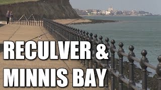 Reculver amp Minnis Bay  South East Coast shore fishing locations Kent England [upl. by Rhianna]