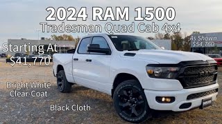 2024 RAM 1500 Tradesman Night Edition [upl. by Etnaled]