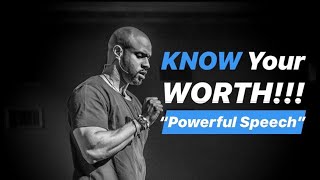 KNOW Your Worth Motivational Speech  Jeremy Anderson [upl. by Child505]