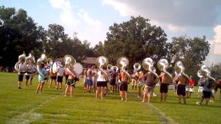 LSU Tubas and Drumline Funk [upl. by Gennifer]