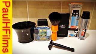 RazoRock ECO SE Razor  Muhle Aloe Vera Shaving Soap [upl. by Nafets]