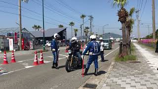 検問中の警察官も思わず関心したCBX1000 旧車 旧車イベント cbx1000 honda チタンマフラー集合管 [upl. by Trudy892]