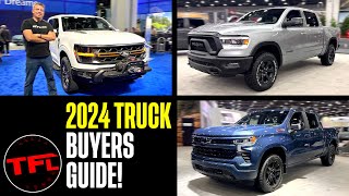 2024 Ford F150 vs Chevy Silverado vs Ram 1500 vs Toyota Tundra Hands on Expert Buyers Guide [upl. by Warthman35]