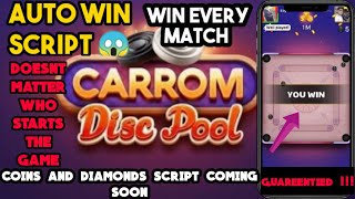 Carrom Pool Auto Win Mod Always Win Game Guardian No Root Mod Script 100 Working [upl. by Sylas541]