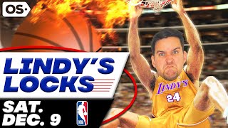 NBA Picks for LakersPacers 129  Best NBA Bets amp Predictions  Lindys Leans Likes amp Locks [upl. by Tnerb]