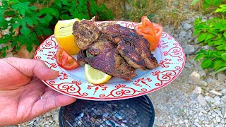 RECETTE MARINADE BBQ tranche de gigot d’agneau Mariné à la persillade avec le chef Alain 👨🏽‍🍳🤍 [upl. by Maximilien]