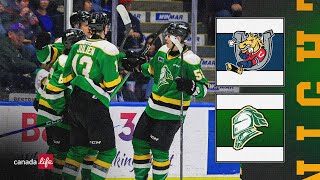 Knights  Colts 1125  OHL Highlights 2023 [upl. by Latsyrhc]