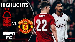 🚨 LATE DRAMA 🚨 Nottingham Forest vs Manchester United  FA Cup Highlights  ESPN FC [upl. by Orabelle]