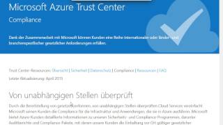 Informationssicherheit in der Azure Cloud [upl. by Ninazan]