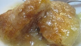 APPLE DUMPLING Deliciousness  How to make APPLE DUMPLING recipe [upl. by Aziaf]