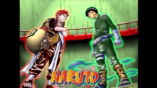 Rock Lee vs gaara pelea completa [upl. by Eneloj]