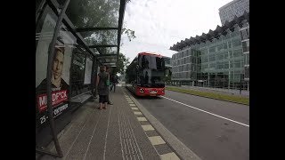 RNET lijn 346 Amsterdam Zuid  station Haarlem HQ 1080p [upl. by Heidi883]