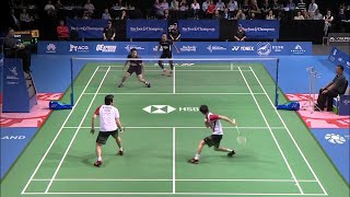 Pertarungan Super Dramatis Ahsan Hendra  Ahsan Hendra vs Endo Watanabe [upl. by Ehman]