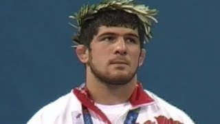 Freestyle wrestling highlights Athens 2004 96 kg [upl. by Ruffi309]