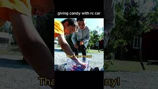 FPV RC Car Giving Candy [upl. by Tracey646]