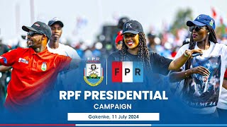 🔴Live RPF Presidential Campaign  Gakenke 11 July 2024 [upl. by Keil]