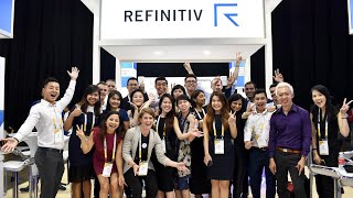 Refinitiv at Singapore Fintech Festival 2018 Powering the global financial community [upl. by Suciram]