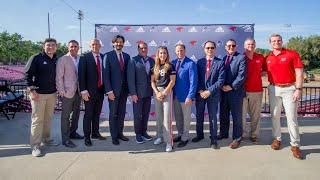 NJIT Montclair State Press Conference to Revamp Yogi Berra Stadium [upl. by Corri140]