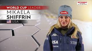 Mikaela Shiffrin 🇺🇸  Courchevel womens slalom Dec 21 2023 1st run weareskiing sheskis [upl. by Penrose]