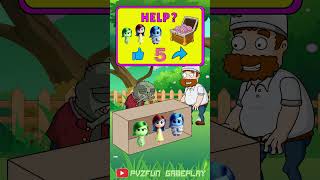 Plants vs Zombies play the guessing correct Inside Out 2 character position game 3 insideout2 [upl. by Aibonez]