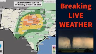 The October 4th 2023 Severe Weather Outbreak As It Happened [upl. by Linc]