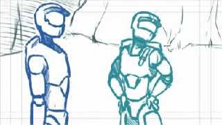 RvB Animatic  The Duel [upl. by Fairweather]