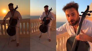 Stjepan Hauser anew Song During Sunset In Dubai Near Dubai Ocean 2024 [upl. by Asha]