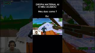 QUANDO ACABA O MATERIAL NO FORTNITE [upl. by Reynard]