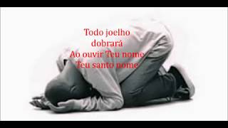 Gabriela Rocha  Teu Santo Nome Letra [upl. by Ellednahc]