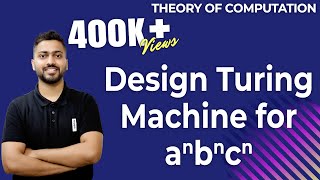 Lec59 Turing Machine for anbncn  Design Turing Machine [upl. by Lemrej182]