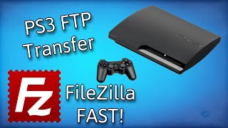 PS3 FTP FileZilla Guide  Transfer Games Easy And Fast  FTP PS3 FileZilla [upl. by Armalda133]